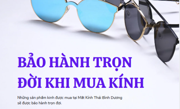 Mắt Kính Thái Bình Dương – Bảo Hành Trọn Đời Khi Mua Kính